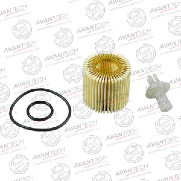 картинка Фильтр масляный вставка O-117  04152-B1010 (OF0110) AVANTECH от интернет-магазина "АВТОИМПЕРИЯ", 4610012081193