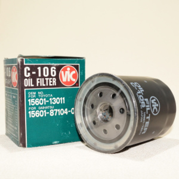 картинка Фильтр масляный  VIC  C-106 /15601-13010/   от интернет-магазина "АВТОИМПЕРИЯ", 