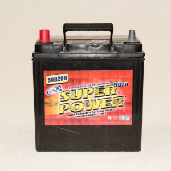 картинка Аккумулятор Super Power  50 а/ч (R) 50B20R от интернет-магазина "АВТОИМПЕРИЯ", 2000646507015
