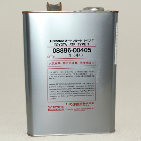 картинка TOYOTA ATF TYPE T   4л от интернет-магазина "АВТОИМПЕРИЯ", 2000000044293