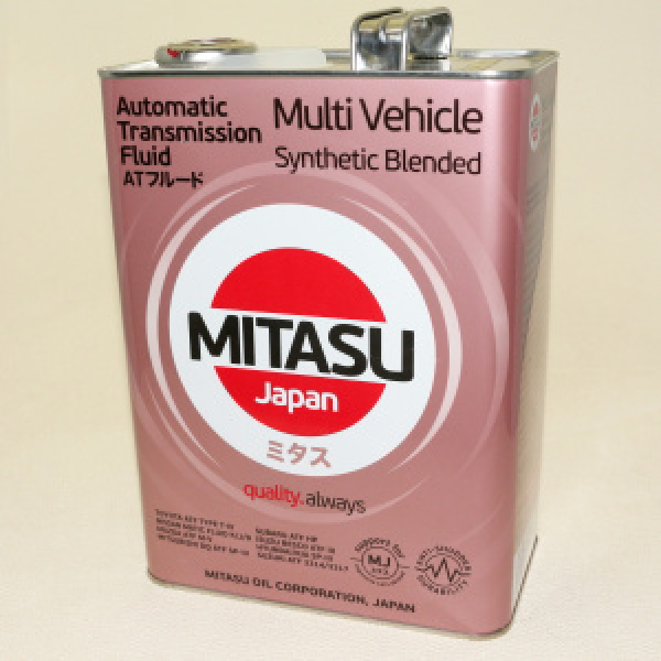картинка MITASU  ATF MV FLUID п/синтет. 4л MJ323   от интернет-магазина "АВТОИМПЕРИЯ", 4571318340172