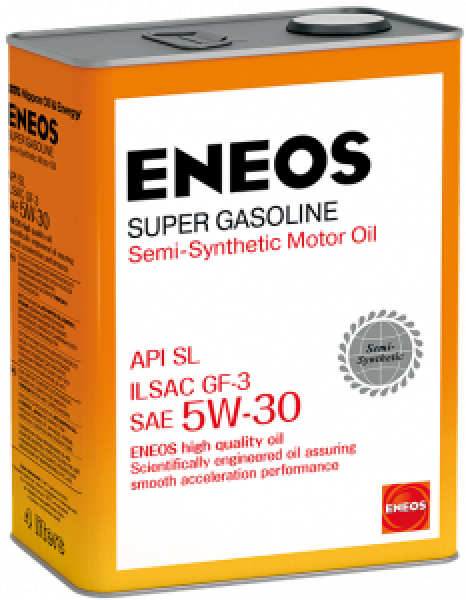 картинка ENEOS SL  полусинтетика    5W-30    4л от интернет-магазина "АВТОИМПЕРИЯ", 8801252021445