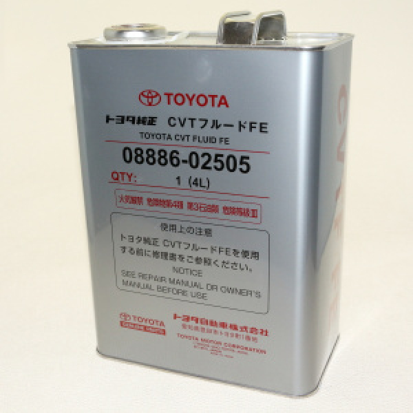 картинка TOYOTA CVT FLUID FE   4л от интернет-магазина "АВТОИМПЕРИЯ", 