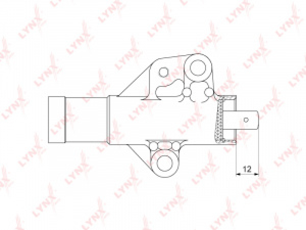 картинка Натяжное устройство ремня ГРМ MR984375  LYNX от интернет-магазина "АВТОИМПЕРИЯ", 4905601086803