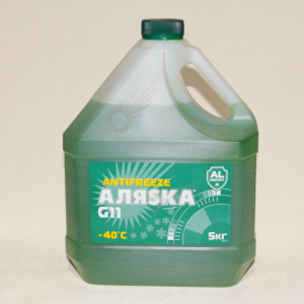 картинка Антифриз "Аляска" зеленый 5кг от интернет-магазина "АВТОИМПЕРИЯ", 4606882005155