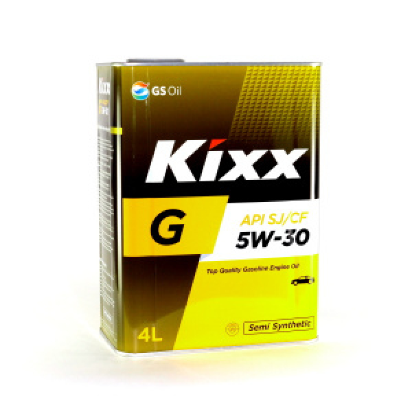 картинка GS  KIXX   G/Gold SJ/CF   (5W-30)   4л   от интернет-магазина "АВТОИМПЕРИЯ", 8801470531771