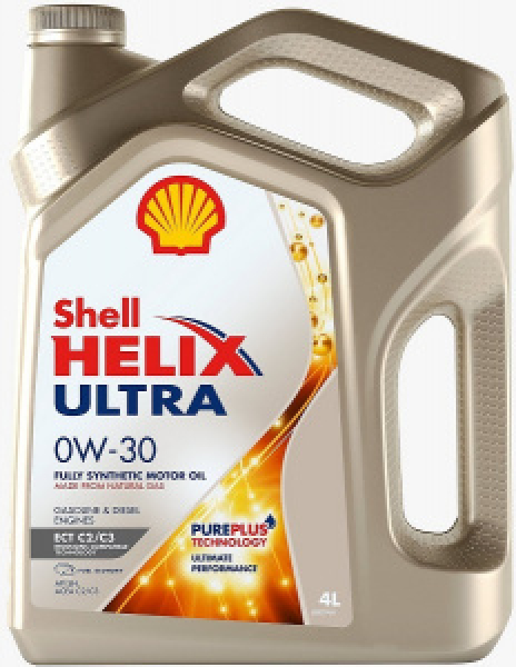 картинка SHELL  HELIX   ULTRA  ECT C2/C3 0W-30  4л. от интернет-магазина "АВТОИМПЕРИЯ", 5011987000865