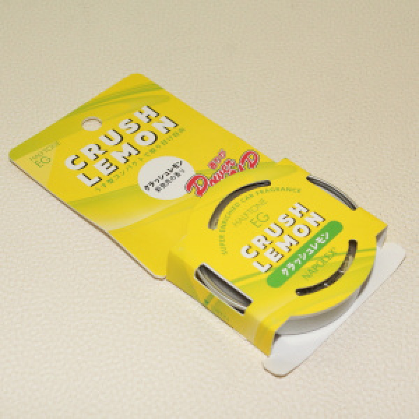 картинка Ароматизатор с пропиткой NAPOLEX HT-407 CRUSH LEMON (запасной блок)  от интернет-магазина "АВТОИМПЕРИЯ", 4975144254076