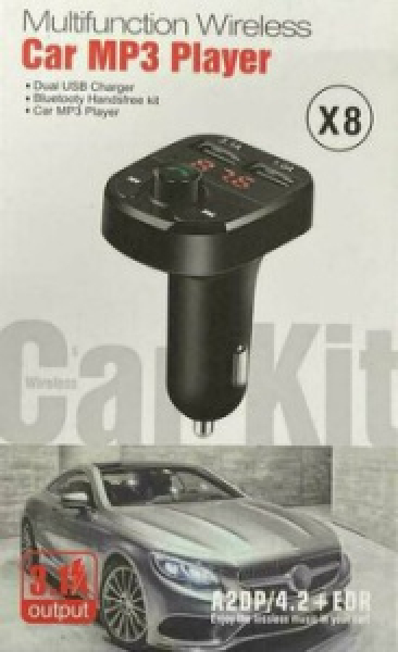 картинка Модулятор FM/Bluetooth/Handsfree/microSD/1USB 12/24V  2483 от интернет-магазина "АВТОИМПЕРИЯ", 2000000041131