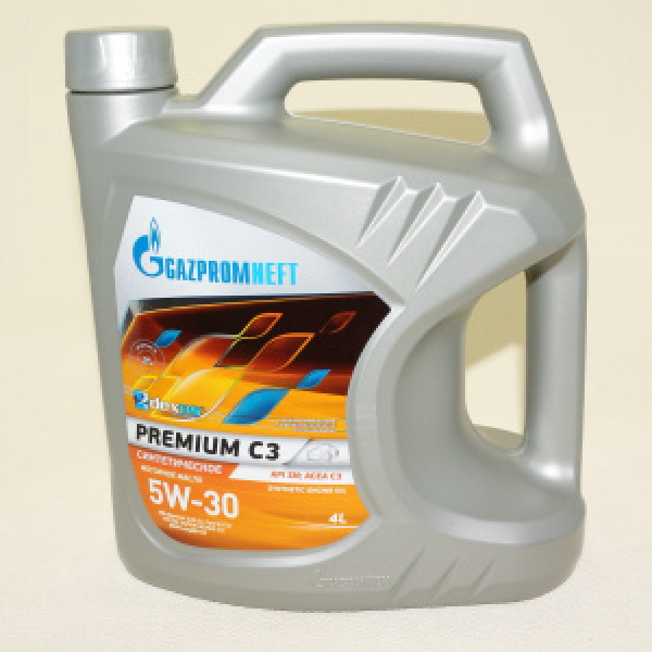 картинка Масло Gazpromneft Premium C3 (5W-30) 4л (сажевый фильтр) от интернет-магазина "АВТОИМПЕРИЯ", 4650063116123