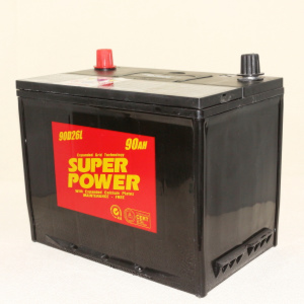 картинка Аккумулятор Super Power  90 а/ч (L) 90D26L от интернет-магазина "АВТОИМПЕРИЯ", 2000076535282