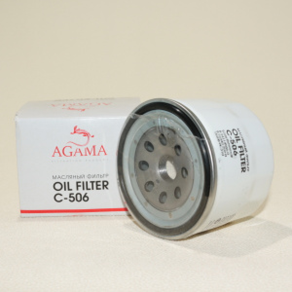 картинка Фильтр масляный C-506 /8-94114-58-0/ AGAMA   от интернет-магазина "АВТОИМПЕРИЯ", 8802100000186