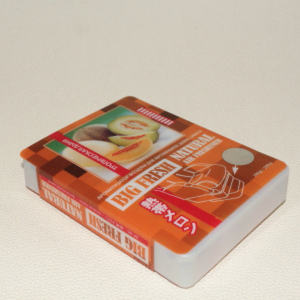 картинка Ароматизатор воздуха гель "BIG FRESH" под сиденье Тропическая дыня 200г. от интернет-магазина "АВТОИМПЕРИЯ", 4974365620387