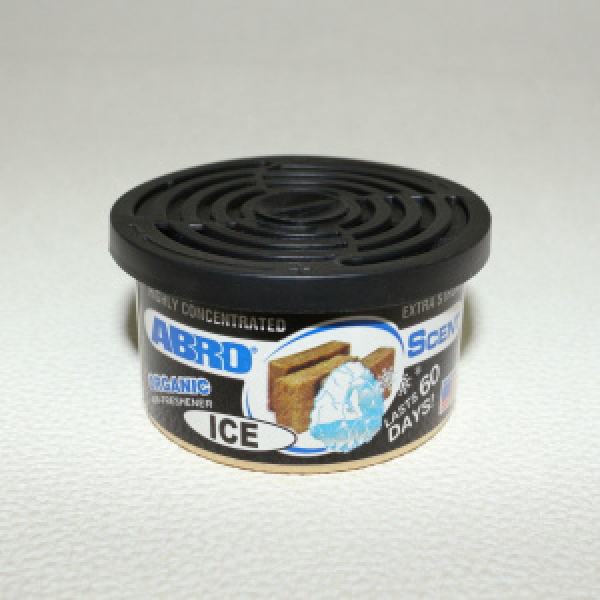 картинка Ароматизатор  для а/м. ABRO Черный лед  80гр  от интернет-магазина "АВТОИМПЕРИЯ", 