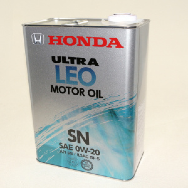 картинка HONDA ULTRA LEO    SN  0W-20  4л от интернет-магазина "АВТОИМПЕРИЯ", 