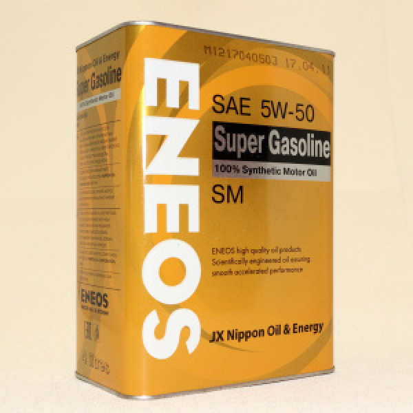 картинка ENEOS Super Touring   100% Synt. SM  5W-50    4л от интернет-магазина "АВТОИМПЕРИЯ", 8809478941738