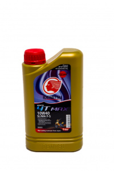 картинка IDEMITSU 4T MAX 10W-40 SL/MA F-S  1л.синт. от интернет-магазина "АВТОИМПЕРИЯ", 