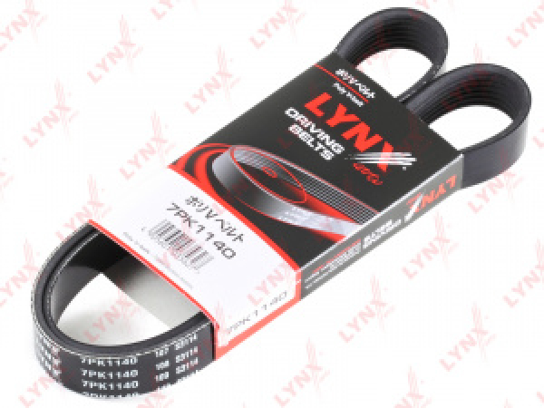 картинка Ремень приводной  7PK1140 LYNX от интернет-магазина "АВТОИМПЕРИЯ", 4905601035627