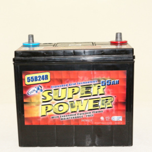 картинка Аккумулятор Super Power  55 а/ч (R) 55B24R от интернет-магазина "АВТОИМПЕРИЯ", 2000076545595