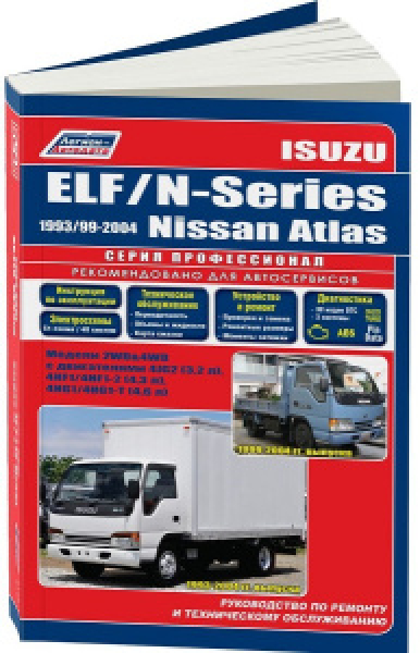 картинка Isuzu ELF/N-Series 1993-2004 г и Nissan Atlas 1999-2004 г, дизель 4JG2, 4HF1/4HF1-2, 4HG1..  от интернет-магазина "АВТОИМПЕРИЯ", 9785888503294