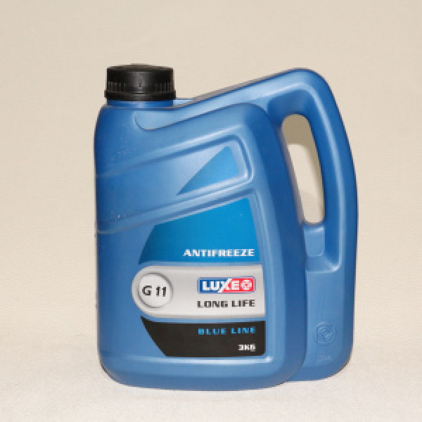 картинка Антифриз LUXE  BLUE LINE (синий)   3кг  от интернет-магазина "АВТОИМПЕРИЯ", 4606882010746
