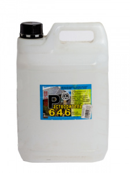 картинка Растворитель 646  5 л. (пластик) Полихим от интернет-магазина "АВТОИМПЕРИЯ", 2000060503778