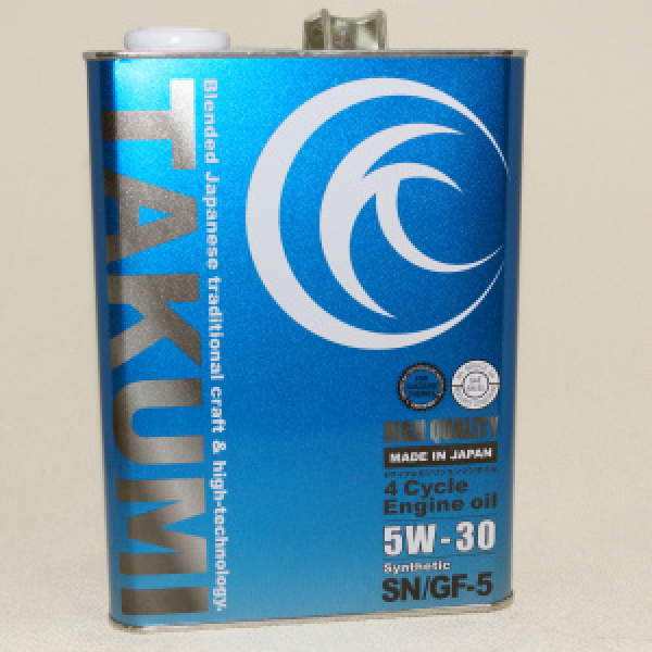 картинка Масло моторное TAKUMI HIGH QUALITY 5W-30 SN синтет. бенз. 4л. от интернет-магазина "АВТОИМПЕРИЯ", 4582387560064
