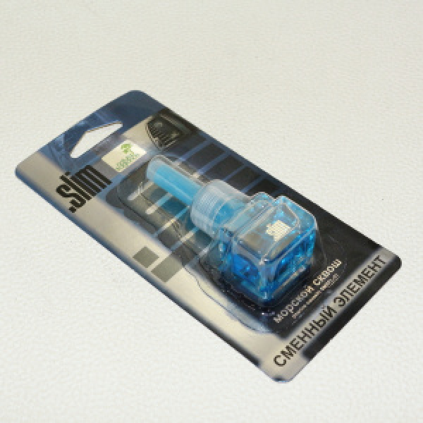 картинка Сменный блок для "SLIM" . Морской сквош, 8мл. от интернет-магазина "АВТОИМПЕРИЯ", 4974365622275