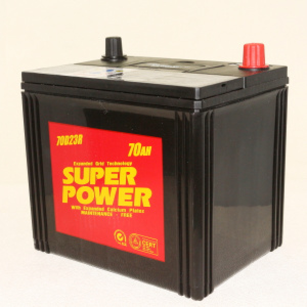 картинка Аккумулятор Super Power  70 а/ч (R) 70D23R от интернет-магазина "АВТОИМПЕРИЯ", 2000646510909