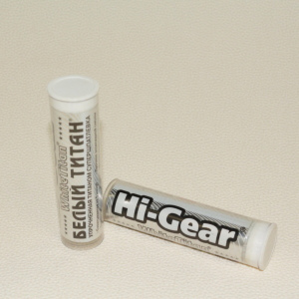 картинка "Белый титан" сверхпрочная полимерная клей-шпатлевка 57г. от интернет-магазина "АВТОИМПЕРИЯ", 