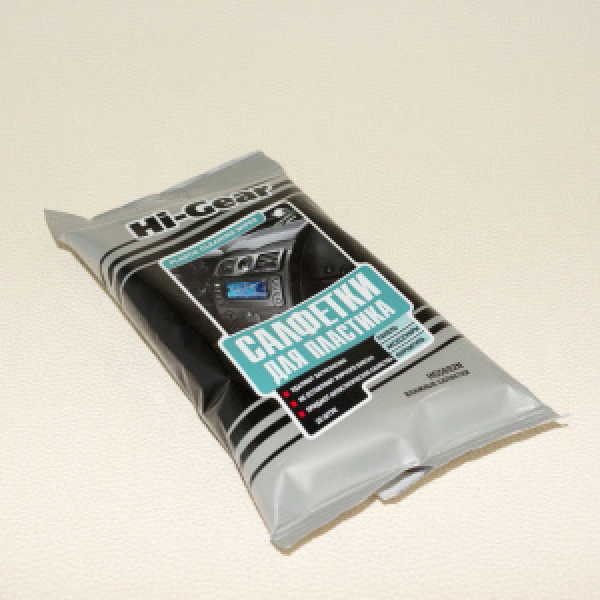 картинка Салфетки для пластика (влажные), 25шт от интернет-магазина "АВТОИМПЕРИЯ", 