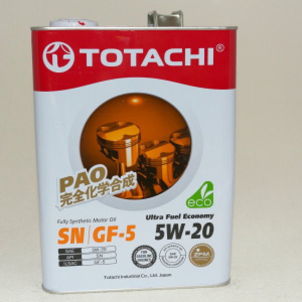 картинка TOTACHI HYPER Ecodrive Fully Synthetic SN  5W-20 4л. от интернет-магазина "АВТОИМПЕРИЯ", 4589904936913