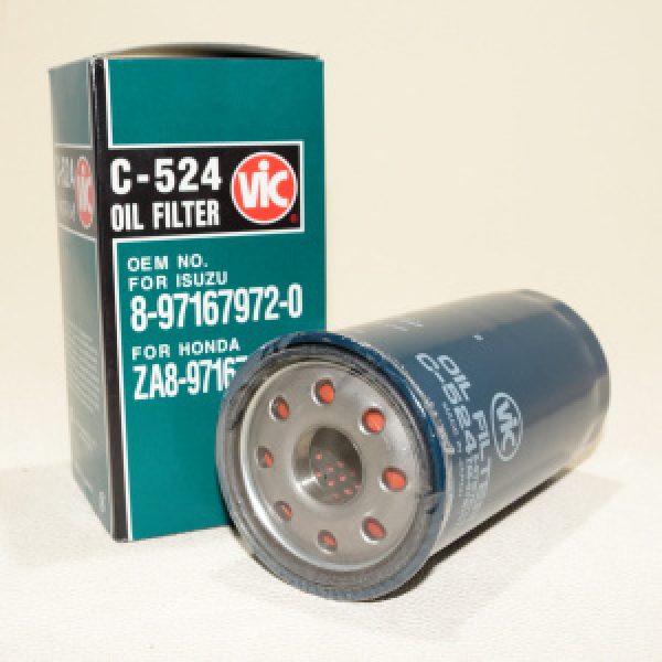 картинка Фильтр масляный  VIC  C-524 /8-97167-972-0/  от интернет-магазина "АВТОИМПЕРИЯ", 4971295152407