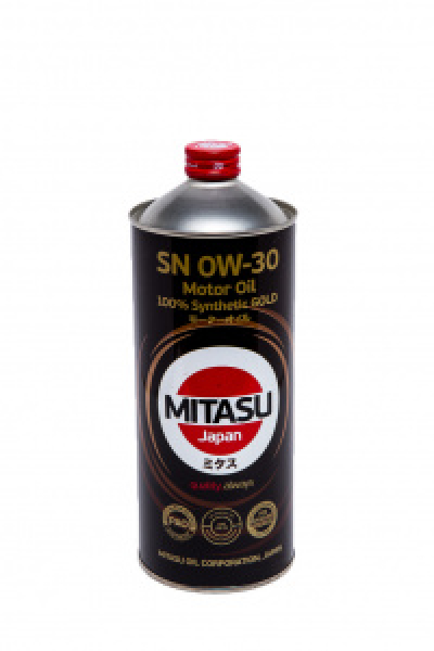 картинка Масло моторное MITASU GOLD 0W-30 SN  синтет.бензин 1л.MJ103 от интернет-магазина "АВТОИМПЕРИЯ", 4571318341568