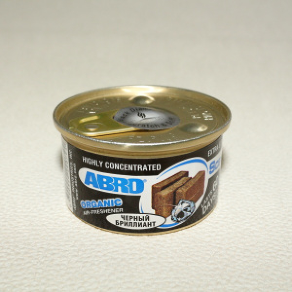картинка Ароматизатор  для а/м. ABRO Черный бриллиант от интернет-магазина "АВТОИМПЕРИЯ", 